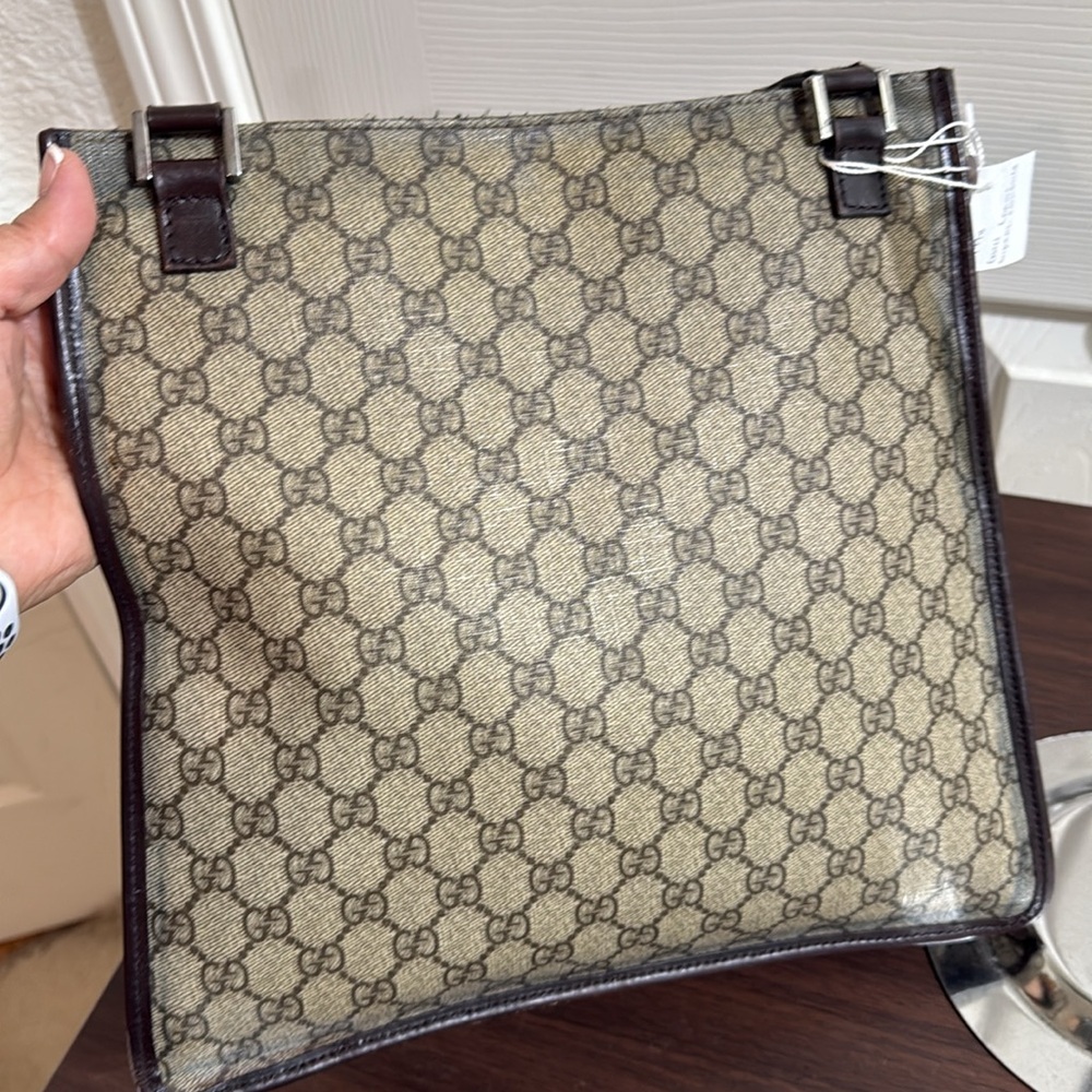 Gucci Monogram Vintage PVC Leather - Picture 5 of 10